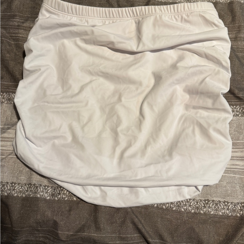 Swimsuits For All White Swim Skirt
